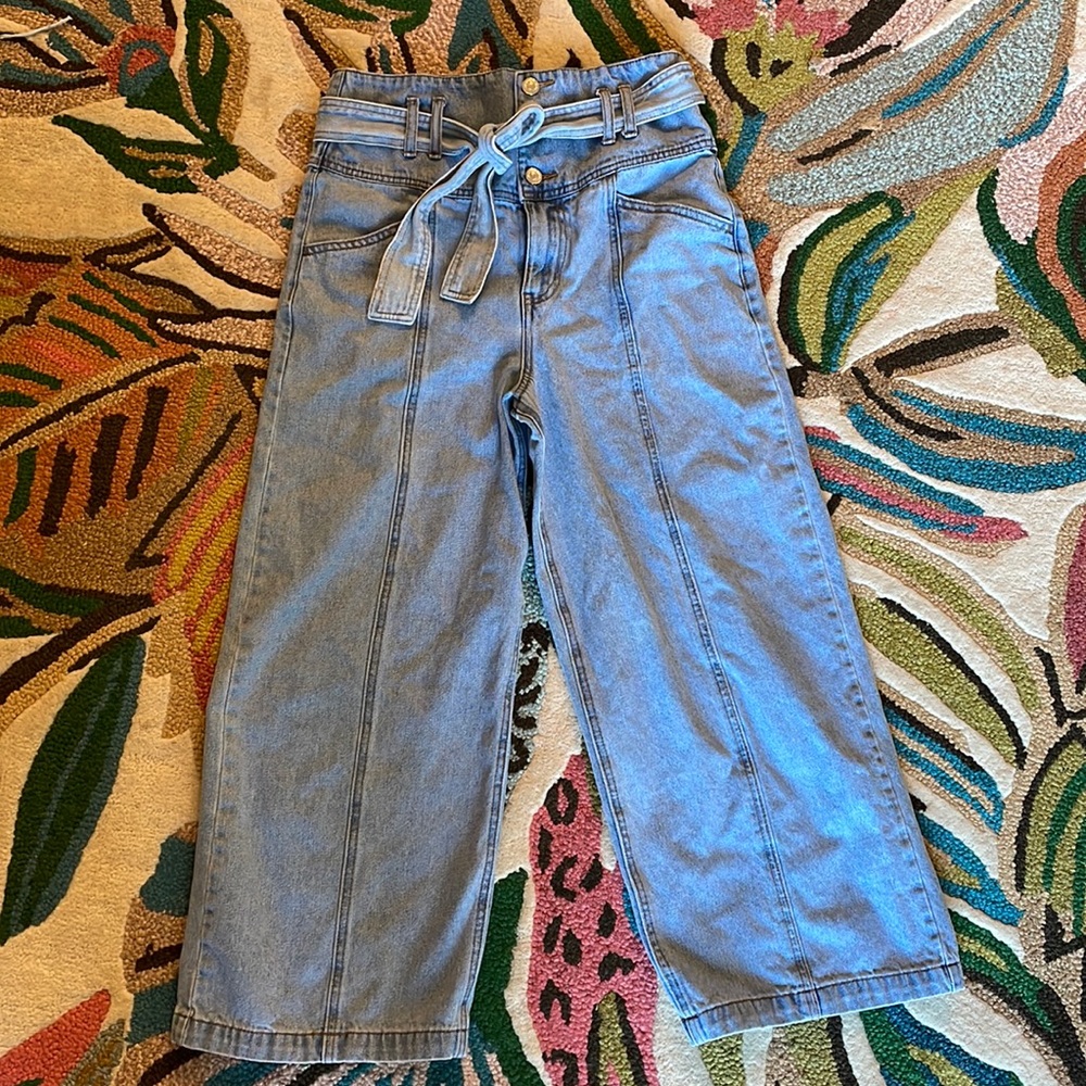 Forever 21 wide leg jeans